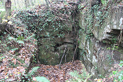 Workings near Twyngwyn Colliery, Newbridge, November 2020