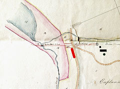 
Cwmcarn Old Pit proposed tramway,1838,  © Photo courtesy of 'Gwent Archives'