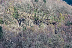 
Jamesville Quarry from the West side of the valley, Cwmcarn, April 2016