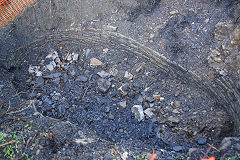 Cwmcarn Old Pit shaft or Beesoms Makers Pit, c2018, © Photo courtesy of Stephen Lyons
