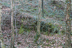 Middle incline, Pont Hall Quarry, Cwmcarn, March 2015