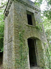 Gelli-unig Quarry, sub-station, Pont-y-waun, June 2012