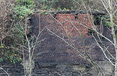 Celynen South Colliery quarry tramway bridge, Abercarn, November 2020