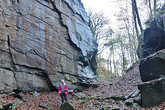 Celynen South Colliery Quarry, Abercarn, November 2020