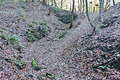 Celynon South Colliery Quarry, Abercarn, November 2020
