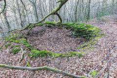 
Cwm Pennar possible ventilation shaft, May 2015