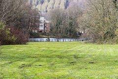 The site of the chemical works, Abercarn, April 2016