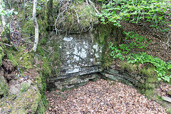 Foresters shelter or hut, Nant Gwyddon Valley, Abercarn, May 2019