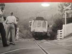 
Halls Road level crossing, West End, Abercarn, tour  © Photo courtesy of Unknown Photographer