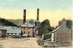 The Prince of Wales Colliery and lock-keepers cottage, Abercarn, © Photo courtesy of Andrew Smith and IRS