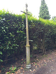 
'Jesse Bailey Abercarn' lamp post near the Civic Centre, Newport,  © Photo courtesy of Stella Evans