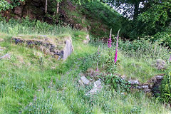 
Llanhilleth Farm Colliery, cottage at lower end of the incline, June 2015