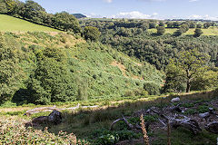 Hafod Arthen Colliery incline, Llanhilleth, August 2014