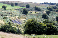 Nant-y Cnyw level and the tramway from Erskine Colliery, August 2016