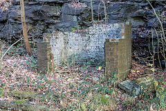 
Aberbeeg Station, building on the Brynmawr down platform, December 2017