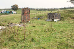 
Blaenllan Bungalow ruins, Six Bells, October 2010