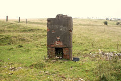 
Blaenllan Bungalow ruins, Six Bells, October 2010