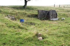 
Blaenllan Bungalow ruins, Six Bells, October 2010