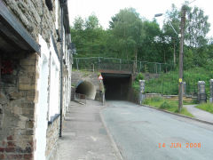 
Chapel Road bridge, Six Bells, June 2008