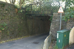 
Chapel Road bridge, Six Bells, October 2010