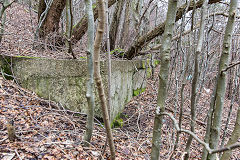 No 3 level foundations, Coedcae Tillery Colliery, January 2015