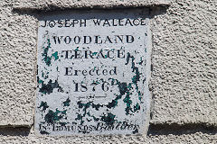 
Woodland terrace, Cwmtillery, Joseph Wallace was the owner of Woodland Brickworks, August 2020