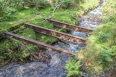 
Upper level bridge, Gilfach Green, August 2015
