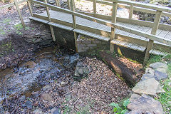 
Gilfach Green pipeline bridge, June 2017