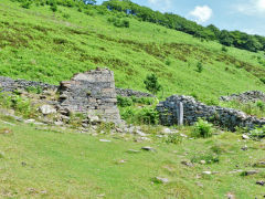 
The ruins of Gwasted Ffynnonau, Abertillery, July 2013