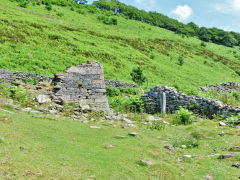 
The ruins of Gwasted Ffynnonau, Abertillery, July 2013