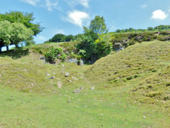 
Gwasted Ffynnonau quarry, Abertillery, July 2013