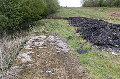 The site of Pentwyn Colliery and the Llanhilleth Colliery tips diposal yard, April 2017