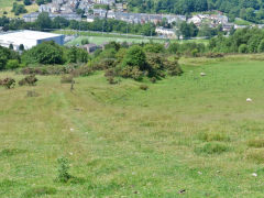 Incline next to Pullingers Level, Abertillery, July 2013