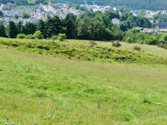 Incline next to Pullingers Level, Abertillery, July 2013