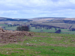 
Arail tip reclamation from Manmoel, Six Bells, July 2009