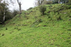 
Tips at Ton-tyr-bel shaft, Trinant Colliery, October 2010