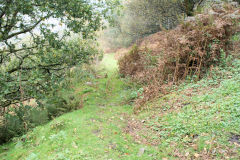 
Trinant tramroad incline to Crumlin, October 2010