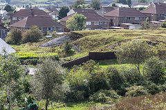 Lower workings off Clydach Street, Brynmawr, September 2019
