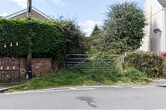 
The tramroad to the lower workings behind Clydach Street, Brynmawr, September 2019