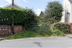 The tramroad to the lower workings behind Clydach Street, Brynmawr, September 2019