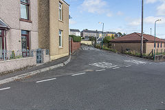 Disgwylfa Tramroad at Well Street, Brynmawr, September 2019