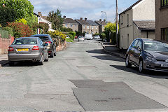 
Disgwylfa Tramroad now runs along Clydach Street, Brynmawr, September 2019