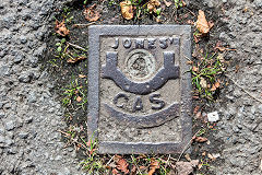 
'Jones Gas Patent' inspecton cover, Brynmawr, September 2019