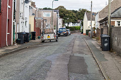 
Llangattock Tramroad at the end of Lower Bailey Street, Brynmawr, September 2019