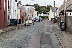 
Llangattock Tramroad at the end of Lower Bailey Street, Brynmawr, September 2019