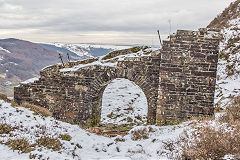 
John Monks and Co Quarry, Blaina, January 2015