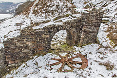 
John Monks and Co Quarry, Blaina, January 2015