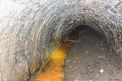 
River Ebbw tunnel, Blaina, June 2015