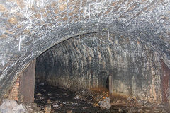 River Ebbw tunnel, Blaina, June 2015