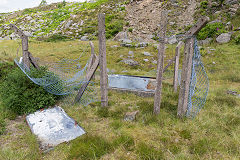 
Bourneville landslip control box, Blaina, June 2014